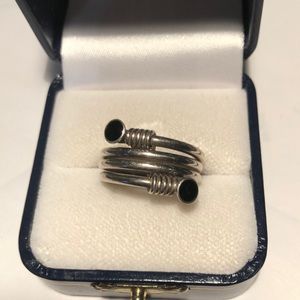 Sterling silver snake ring